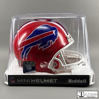 Riddell Buffalo Bills 1987-2001 Throwback VSR4 Mini Helmet Out of Production