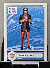 2023-24 NBA Sticker &Album #87 Cason Wallace THUNDER Basketball sticker🏀NM/MT