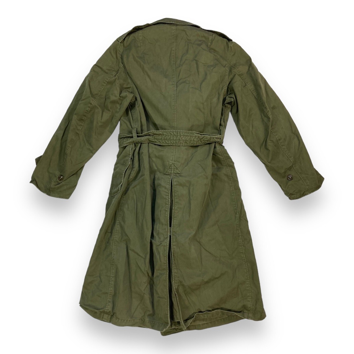 Original U.S. Korean War Overcoat Rain Coat Cumberland Cloak 1953