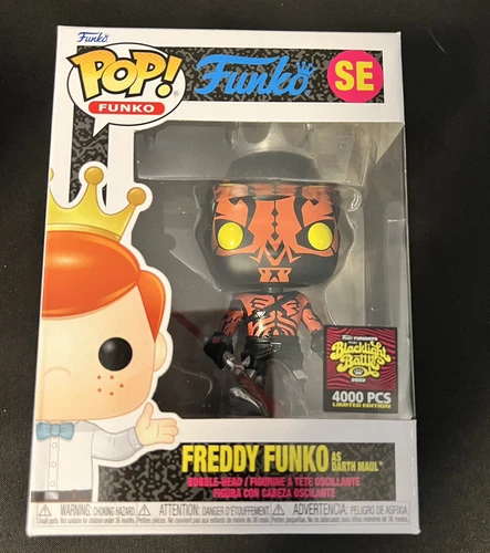 Funko Pop! Fundays Blacklight Battle Freddy Funko as Darth Maul Vinyl Figure