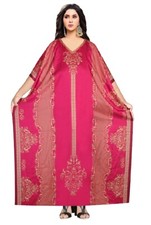 Free size Kaftan Dress Tunic fits 18,20,22,24,26