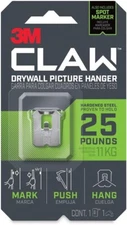 3M CLAW Strong Durable Drywall Picture Hanger (25 LB)