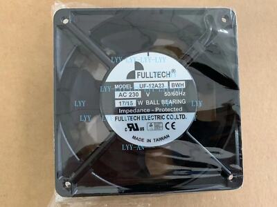 For FULLTECH UF-12A23 BWH Cabinet Axial cooling fan 230VAC 17/15W 120x120x38MM