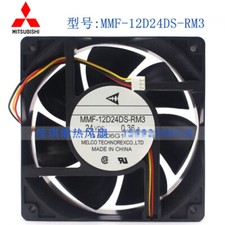 1pcs  Mitsubishi MMF-12D24DS-RM3 12038 24V 0.36A inverter fan