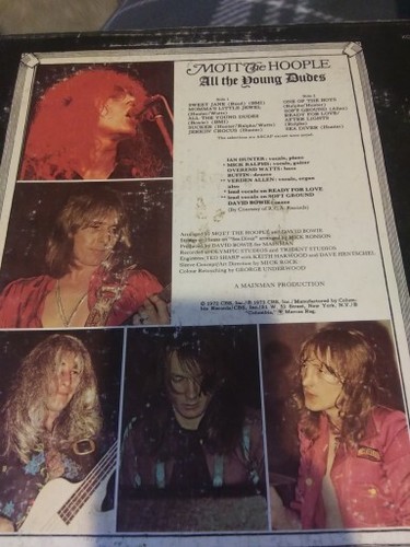 MOTT THE HOOPLE - 'All The Young Dudes' - - Picture 2 of 3