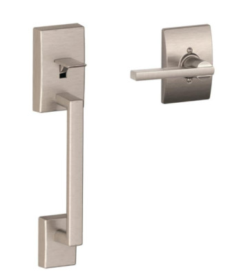 Schlage Century Door Handleset with Latitude Door Handle - FE285 CEN LAT CEN