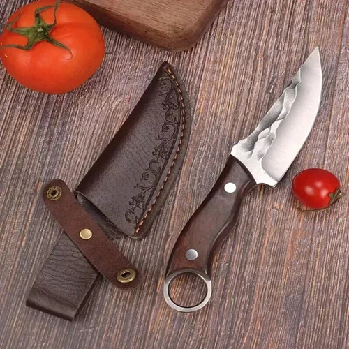 Srainless Stahl Küchenmesser Ausknochen Messer Schneidemesser Fleischbeil Scharf - Bild 10 von 12