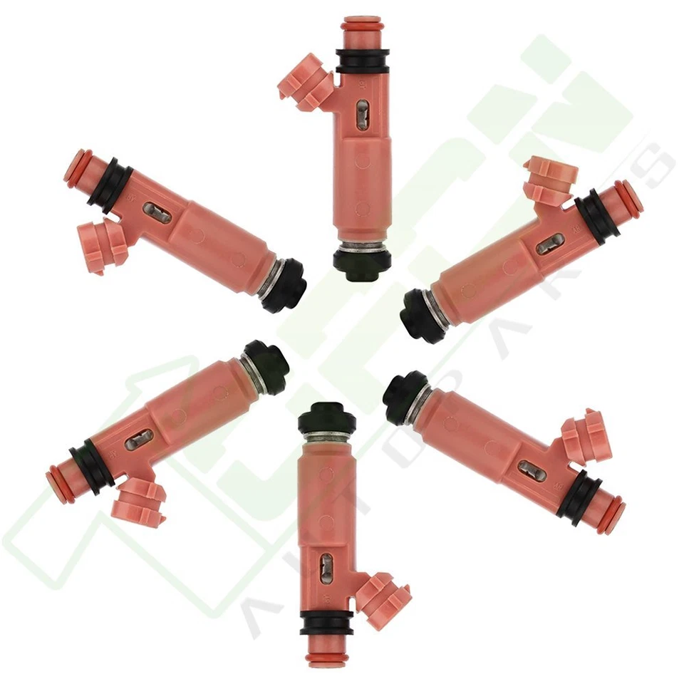 Fuel Injectors For Toyota Camry Highlander Sienna Solara Lexus Rx400H Rx330 3.3L - Image 3 of 4
