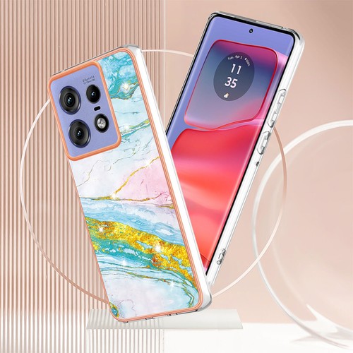 Marble Paint Color Phone Case for Motorola G85 G34 G84 G54 G24 G14 Edge 50 Pro - Picture 8 of 18