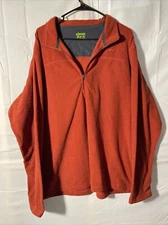 Koppen 1/4 Zip 1/2 Fleece Hiking Baselayer Mens Size 2XL XXL Pullover Shirt