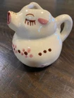 Vintage Shawnee Classic Pig Creamer, 3 1/2" tall excellent condition UNMARKED