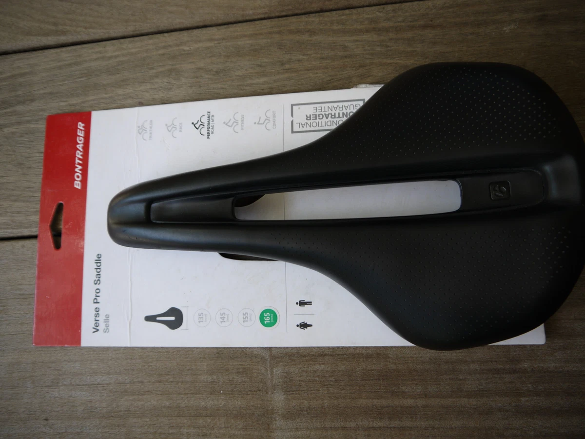 Selle De Vélo Vintage Bontrager En Titane Et Tissu - Noire - 215g - Années 90