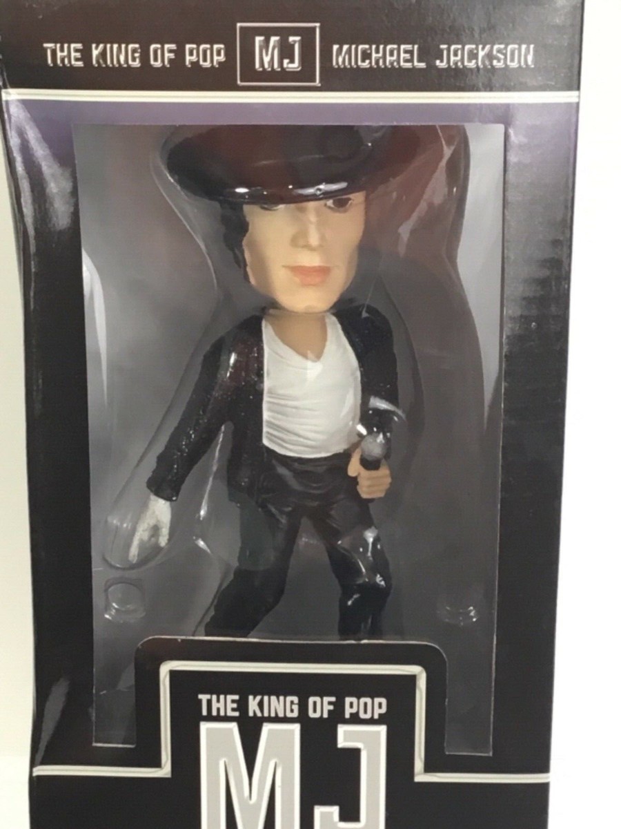Michael Jackson Bobblehead MJ フィギュア Collectible Hand Sculpted and Painted King of Pop MJ Michael