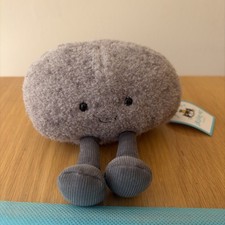 Jellycat Amuseables Pebble + Individual Dust Bag! Brand New with tags. 