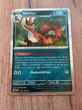 Pokemon Holo Karte Gaunux Deutsch 120/182