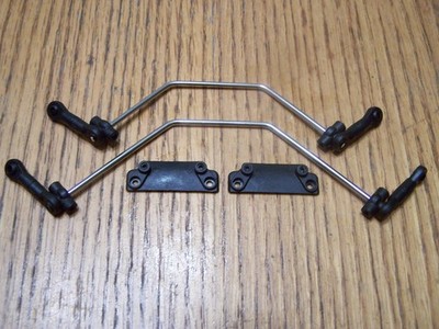 Arrma Limitless 120 8s BLX Front Rear Sway Bars Roll Bar Mounts & Balls Swaybars