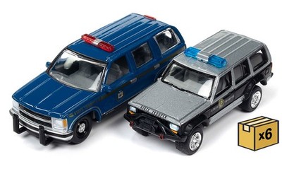 Johnny Lightning JLSP277-B-CASE 1/64 Maßstab American Heroes Twin Pack