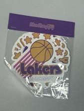 Madhappy Lakers Sticker Pack Sold Out Colab Limited Edition Rare