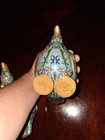  Chinese Cloisonné Enamel Duck-Shaped Incense — photo 10