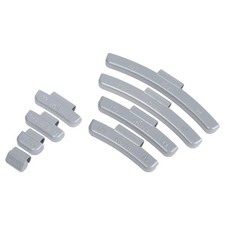MC-Series Zinc Clip on Wheel Weights Assortment,Precise Tolerances,0.25OZ/0.5...