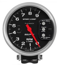 Autometer 3966 Tach Playback 9 000 Rpm