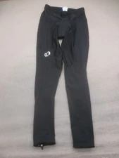 Pearl Izumi Size M Womens Black Cycling Lined Ankle Zips Compression Pants 415