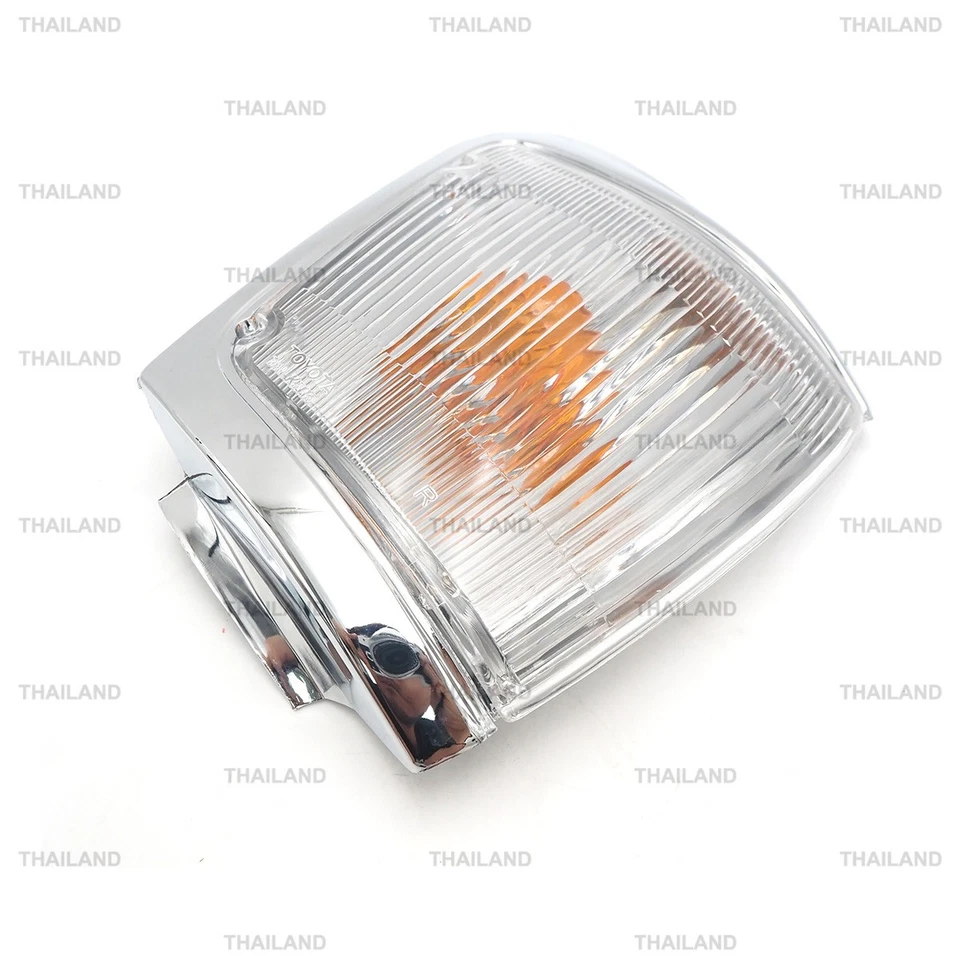 Pair Front Corner Turn Signal Lamp Fits Toyota Hilux Mighty-X Cab '97 - '98 - Image 3 of 4