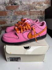 Size 9.5M/11W - Nike SB Dunk Low The Powerpuff Girls Blossom FD2631-600 Pre-Owne