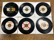 12 Assorted 45rpm Records Generic Sleeves Some Promos And Radio Copies LOT-1