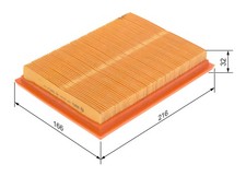 LUFTFILTER FÜR FORD FIESTA V (JH , JD ), FORD FUSION (JU ) - BOSCH 1 457 433 593