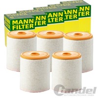 5X MANN-FILTER C 16 005 Luftfilter 5-STÜCK!