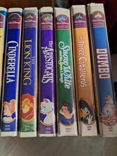 Walt Disney Masterpiece Collections VHS Lot Of 17
