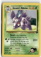2000 Original Gym Challenge Giovanni's Nidorino 45/132 on eBay