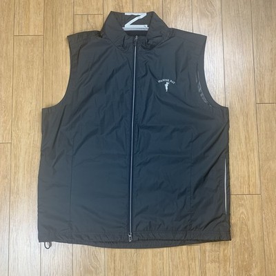 Zero Restriction Vest Men L Black Spanish Bay Full Zip Golf Performance *READ