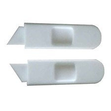 Upper Sash Tilt Latch Left Hand V3 Series Double Hung Window - White