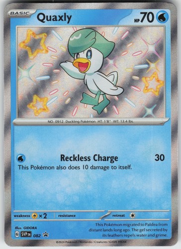 UR - 02 Holo Quaxly - 082 Promo SV: Scarlet & Violet Promo Cards