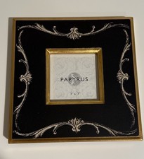 Papyrus Scroll Black Gold Square Photo Frame ...
