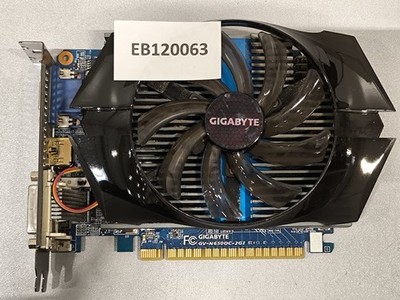 Gigabyte GV-N6500OC-2GI Grafikkarte - Gebraucht, Funktioniert