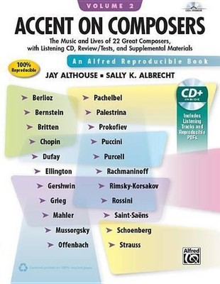 Jay Althouse Sally K Albrech Accent on Composers, Volume  (Mixed Media Product)
