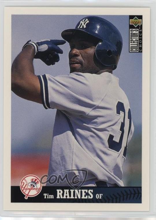 1997 Upper Deck Collector's Choice Team Sets New York Yankees Tim Raines HOF 0q3