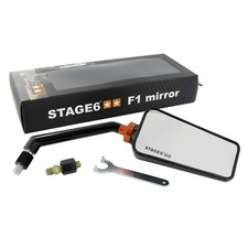 Stage6 F1 Spiegel rechts carbon glänzend Universal Roller Aerox Speedfight SR50