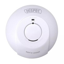 HiSPEC Interconnectable Fast Fix Mains Smoke Detector with 9v Battery HSSA/PE/FF