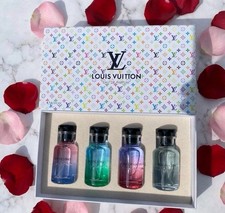 Louis Vuitton Perfume Gift Set 4x30ml Luxury Fragrance Collection Unisex