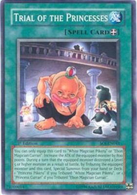 Trial of the Princesses - SOI-EN044 - Common - Unlimited Edition - Heavily Playe