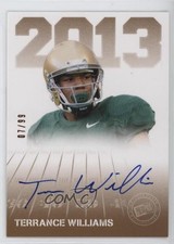 2013 Press Pass Signings Bronze 7/99 Terrance Williams #PPS-TW Auto c6h