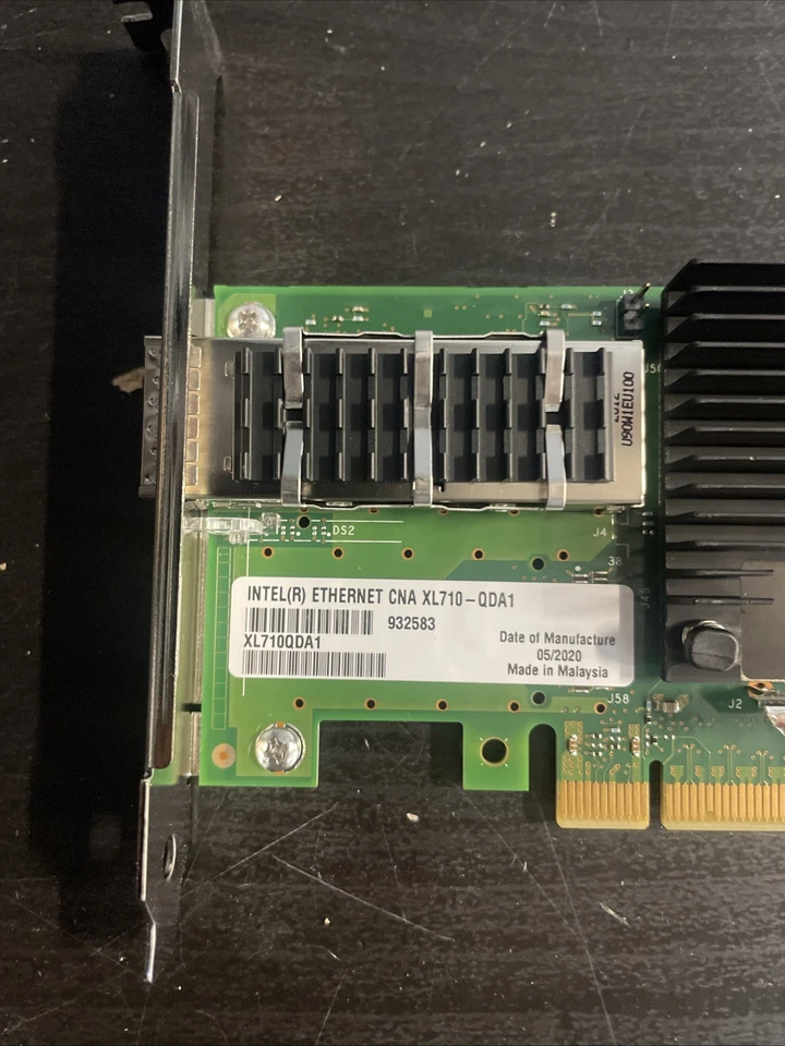 Intel(r) Ethernet CNA XL710-QDA1 10/40GbE QSFP PCIe Network Card - Image 2 of 4