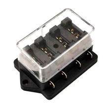 Boat Fuse Box 4 Way Blade Fuse Holder Anti-corrosion Performance Tested Car Boat