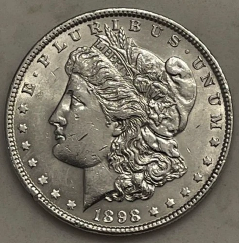 1898 P Morgan Dollar - 90% Silver *Uncirculated*