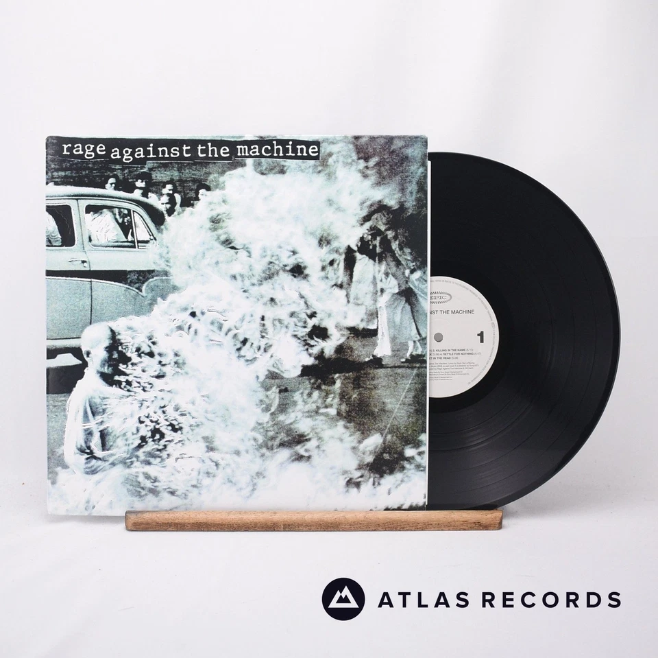 Rage Against The Machine Rage Against The Machine LP Album Vinyl Record - EX/EX - Image 2 of 4