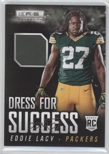 2013 Panini Rookies & Stars Dress for Success Materials Eddie Lacy #7 1q2